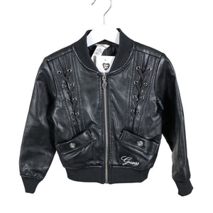 Unisex Guess - Leather jacket, size 104 - 110 - Black (2)