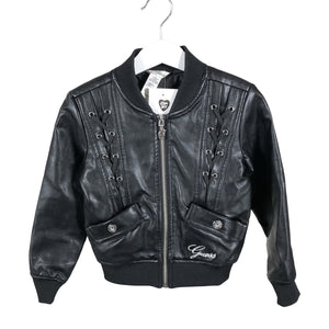 Unisex Guess - Leather jacket, size 104 - 110 - Black (1)
