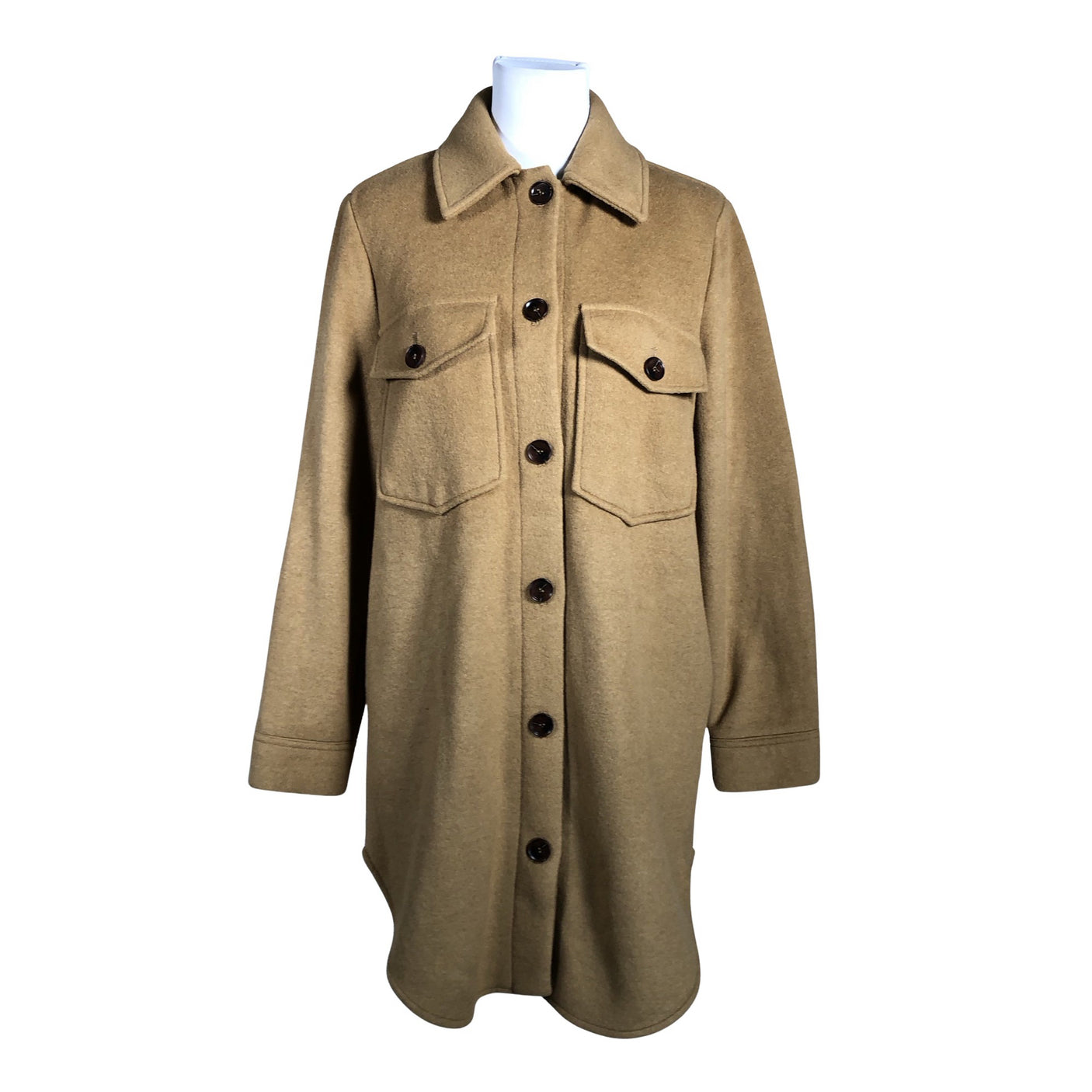 Unisex Esprit - Wool coat, size 36 - Brown (1)