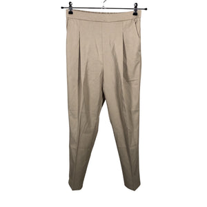 Unisex Muji - Straight leg trousers, size 34 - Beige (1)