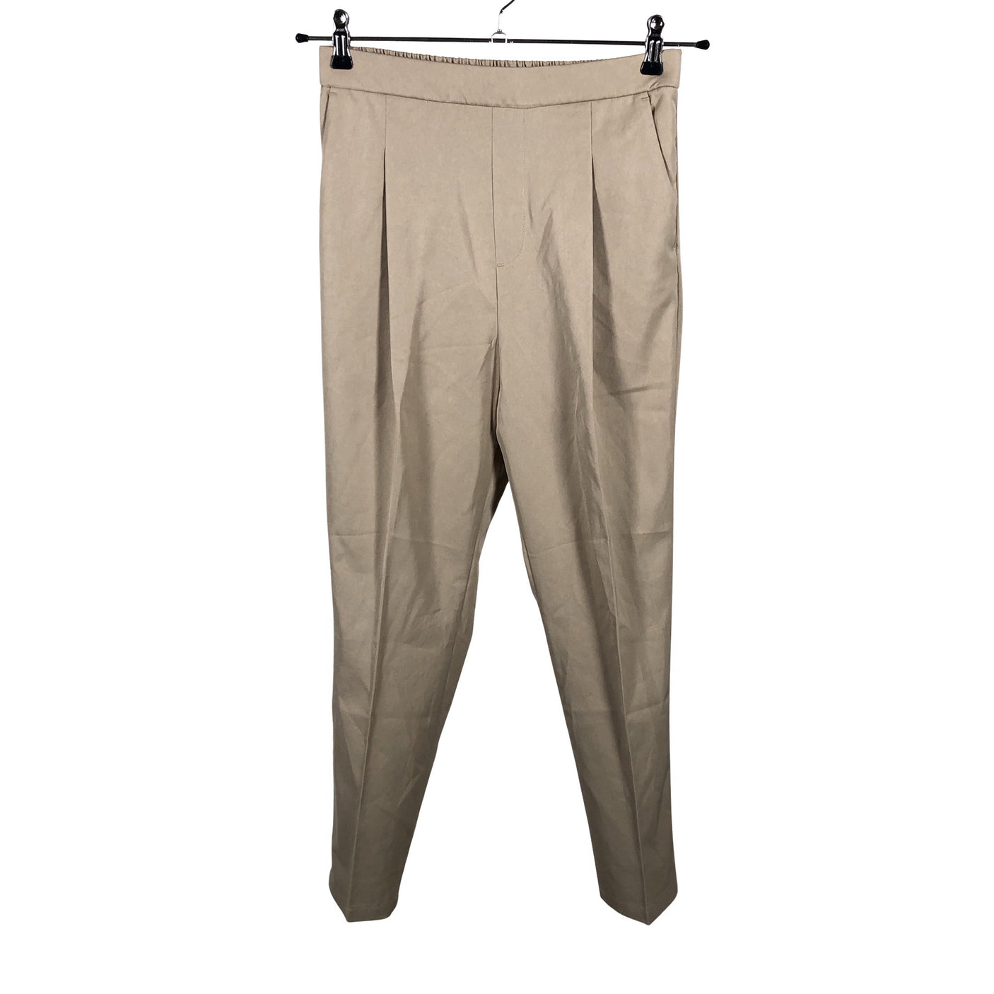 Unisex Muji - Straight leg trousers, size 34 - Beige (2)