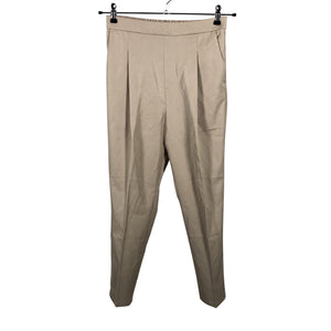 Unisex Muji - Straight leg trousers, size 34 - Beige (2)