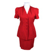 Unisex Madeleine - Suit set, size 42 - Red ()