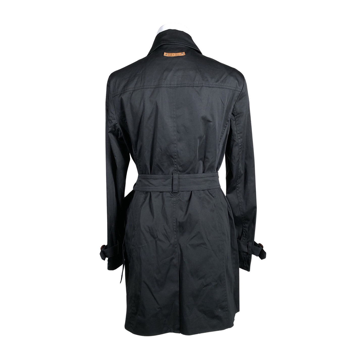 Unisex Esprit - Trench coat, size 40 - Black (3)