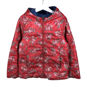 Unisex Benetton - Lightly padded jacket, size 128 - 134 - Red (2)