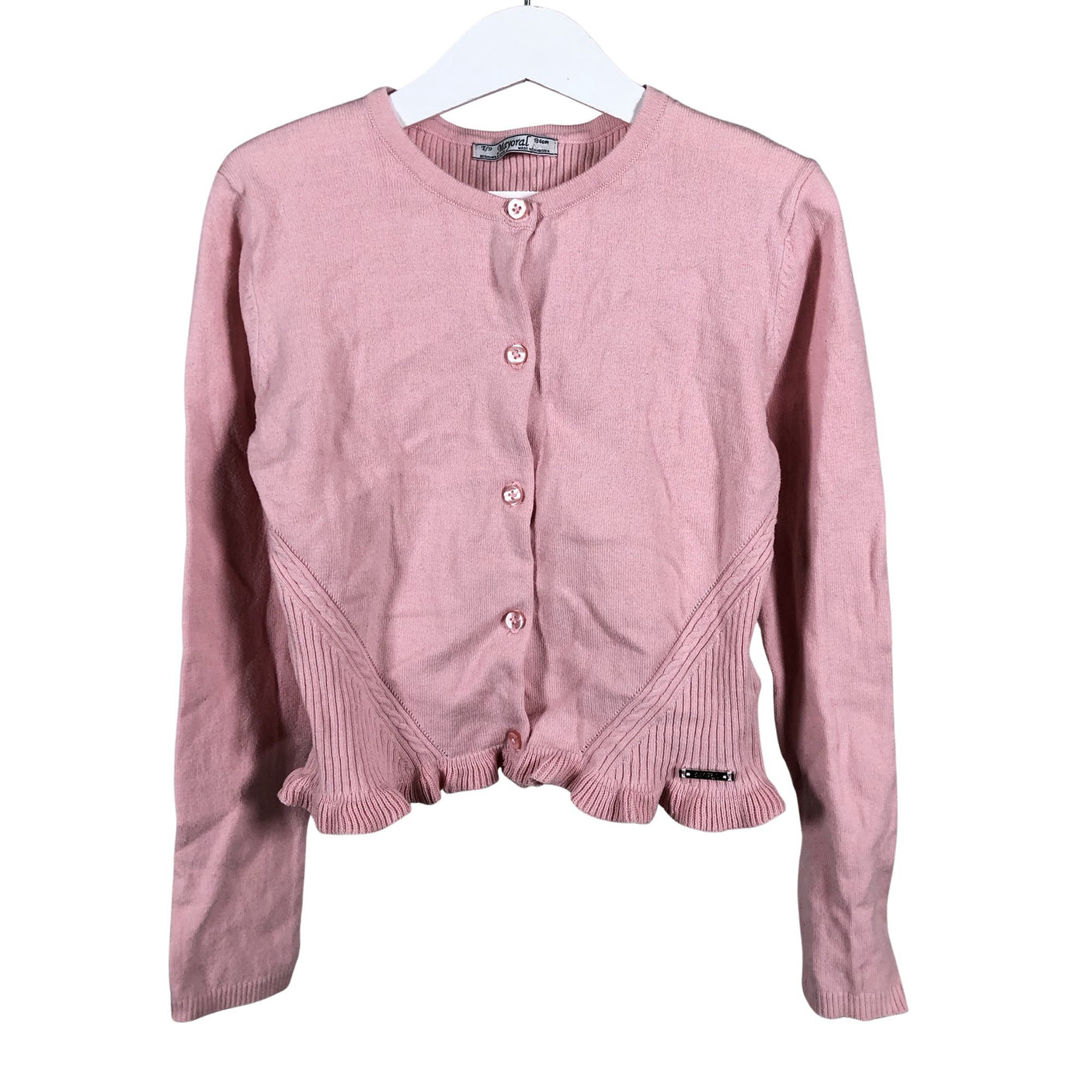 Unisex Mayoral - Cardigan, size 128 - 134 - Light pink (1)