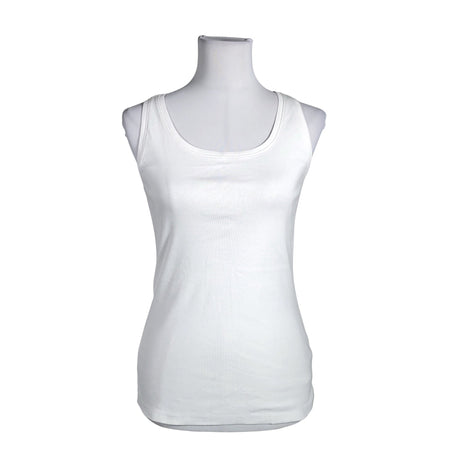 Unisex Marks&Spencer - Tricot tank top, size 40 - White ()
