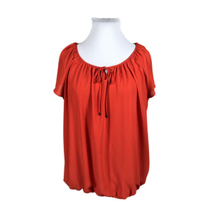 Unisex Aventura - Short-sleeved blouse, size 48 - Orange (1)