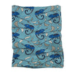Unisex Breden - Circle scarf, size Mini - Blue ()