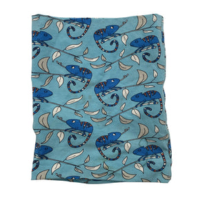 Unisex Breden - Circle scarf, size Mini - Blue (1)