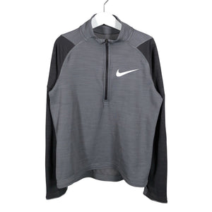 Unisex Nike - Sports shirt, long sleeve, size 134 - 140 - Gray (2)