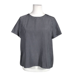 Unisex Opus - Short-sleeved blouse, size 38 - Blue (1)