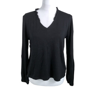 Unisex Nanso - Tricot shirt, size 38 - Black (1)