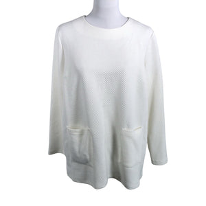 Unisex Noom - Tricot shirt, size 40 - White (1)
