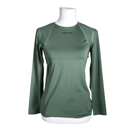 Unisex Craft - Sports shirt, long sleeve, size 36 - Green ()