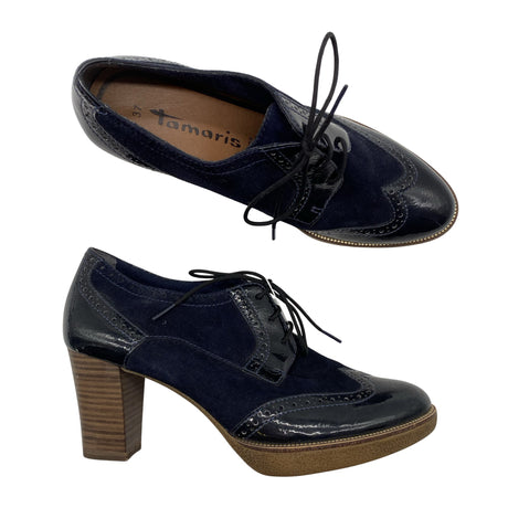 Unisex Tamaris - High heels, size 37 - Blue ()