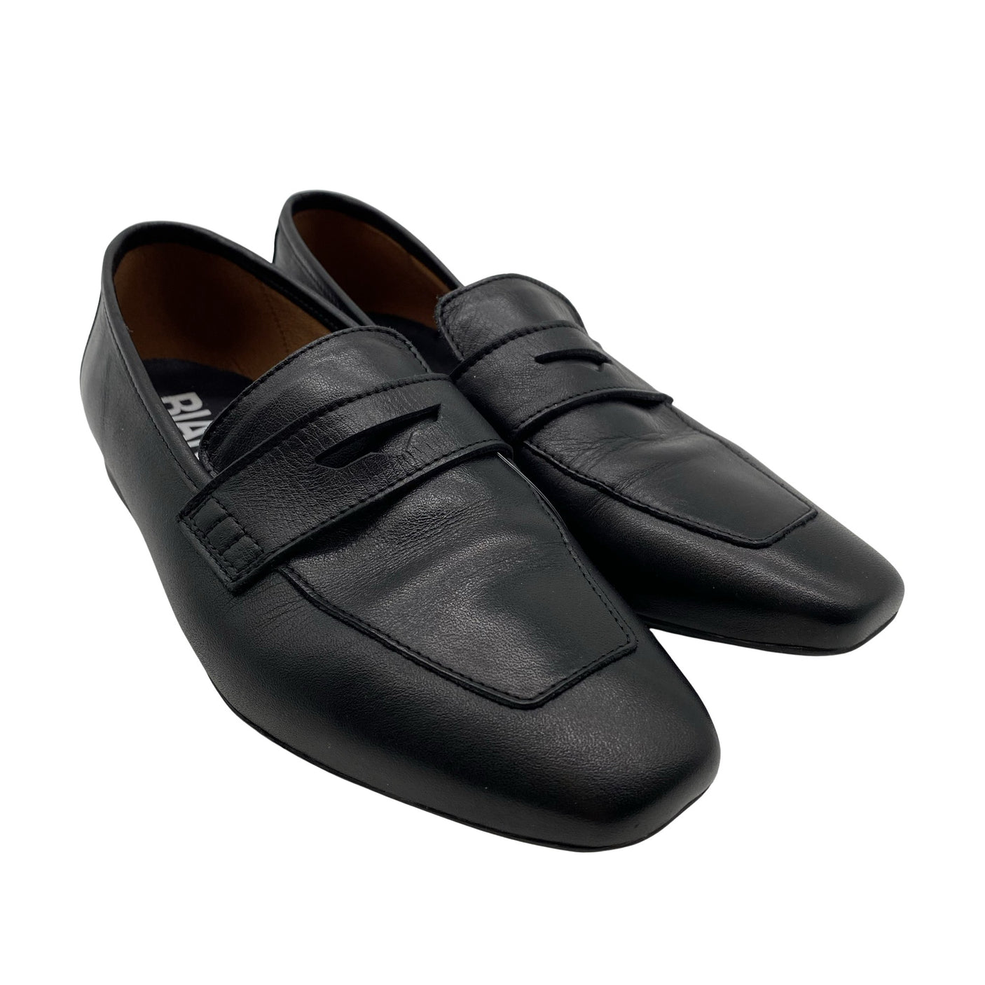 Unisex Bianco - Loafers, size 38 - Black (2)