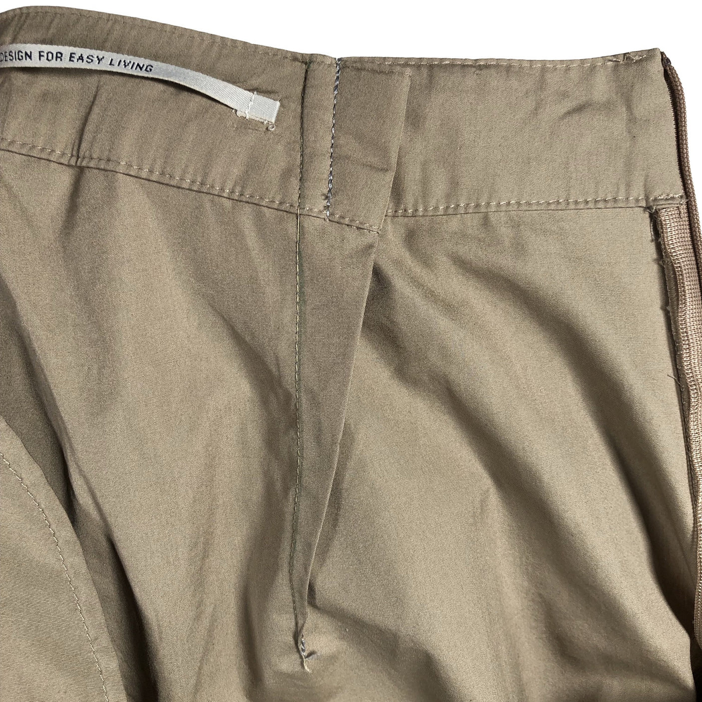 Unisex 'S MaxMara - Fabric skirt, size 36 - Beige (3)