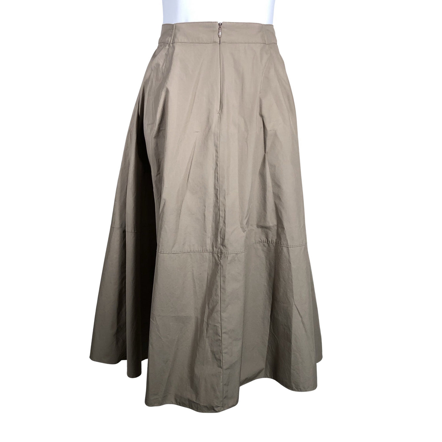 Unisex 'S MaxMara - Fabric skirt, size 36 - Beige (2)