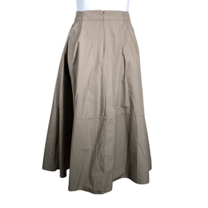 Unisex 'S MaxMara - Fabric skirt, size 36 - Beige (2)