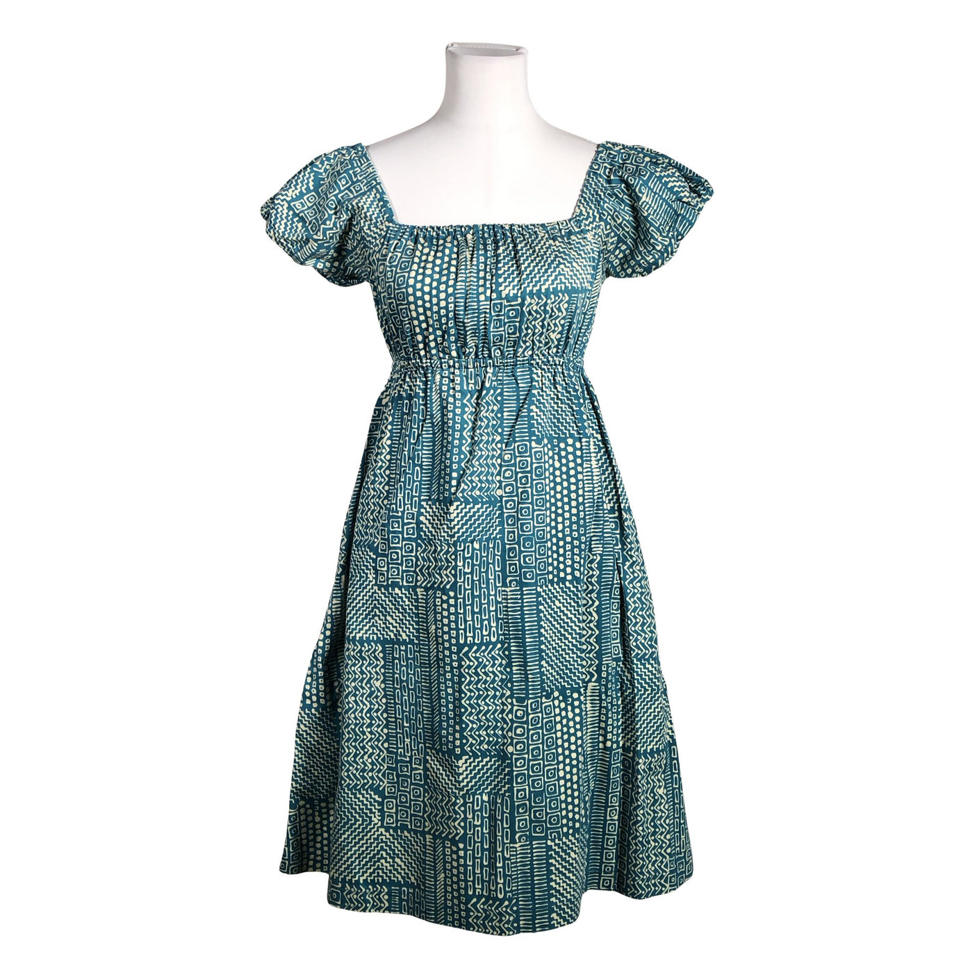 Unisex Handmade - Dress, size 36 - Turquoise (1)
