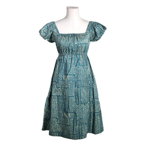 Unisex Handmade - Dress, size 36 - Turquoise (1)