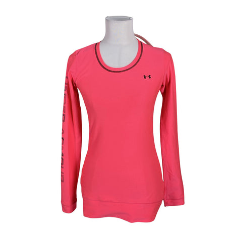 Unisex Under Armour - Sports shirt, long sleeve, size 32 - Pink ()