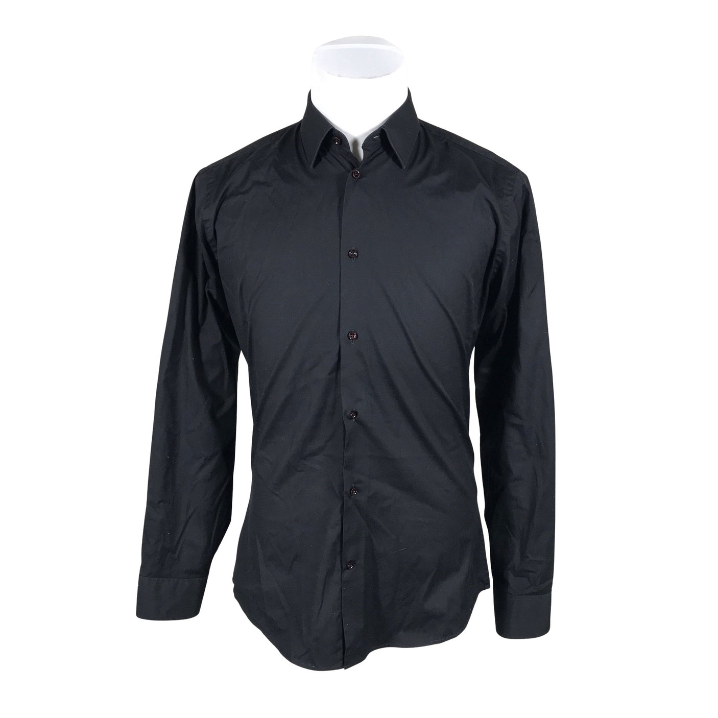 Unisex Petrifun - Collared shirt, size M - Black (1)
