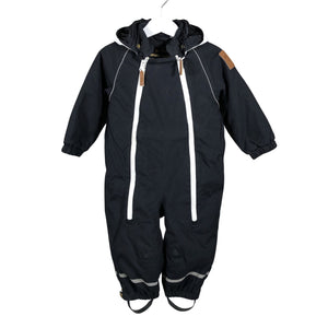 Unisex Mini Rodini - Winter overall, size 74 - 80 - Black (1)