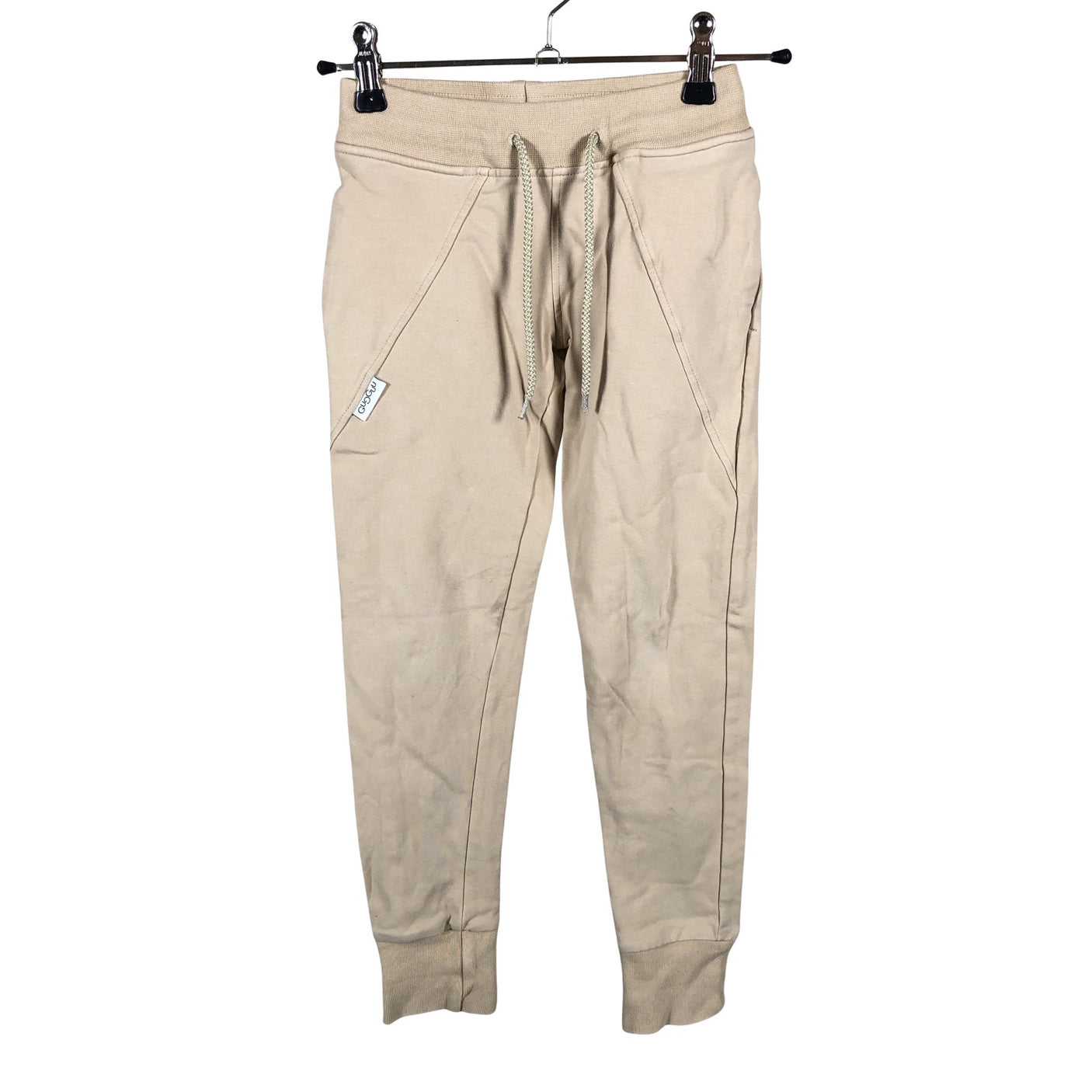 Unisex Gugguu - Sweatpants, size 122 - 128 - Beige (1)