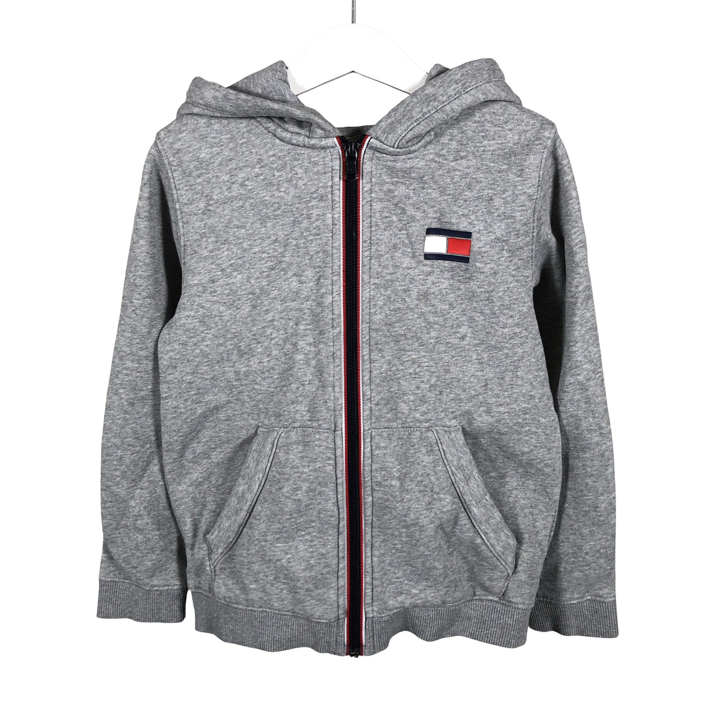 Unisex Tommy Hilfiger - Hoodie, size 122 - 128 - Gray (1)