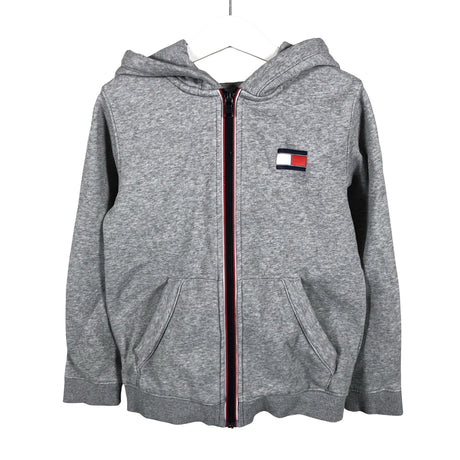 Unisex Tommy Hilfiger - Hoodie, size 122 - 128 - Gray ()