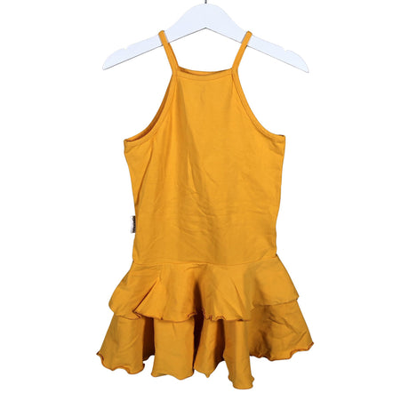 Unisex Gugguu - Tricot dress, size 110 - 116 - Yellow (2)