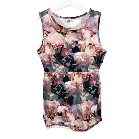 Unisex PopupShop - Sweatshirt dress, size 116 - 122 - Light pink (2)