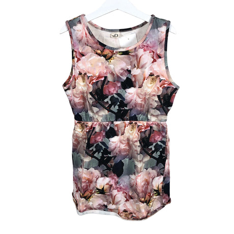 Unisex PopupShop - Sweatshirt dress, size 116 - 122 - Light pink ()