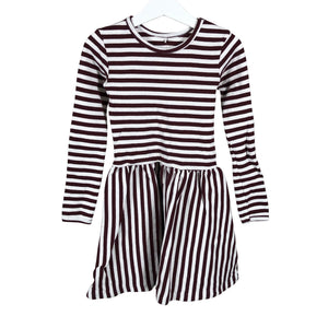 Unisex Metsola - Tricot dress, size 122 - 128 - Wine red (2)