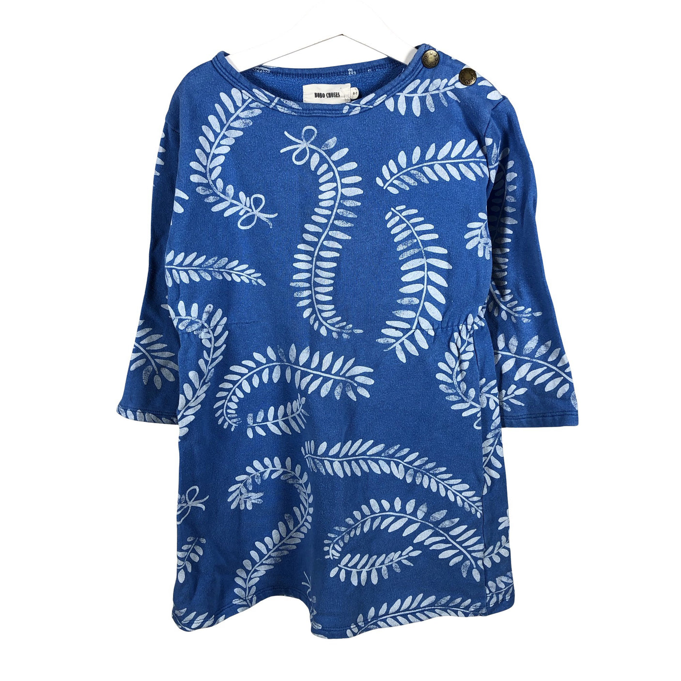 Unisex Bobo Choses - Sweatshirt dress, size 116 - 122 - Blue (1)
