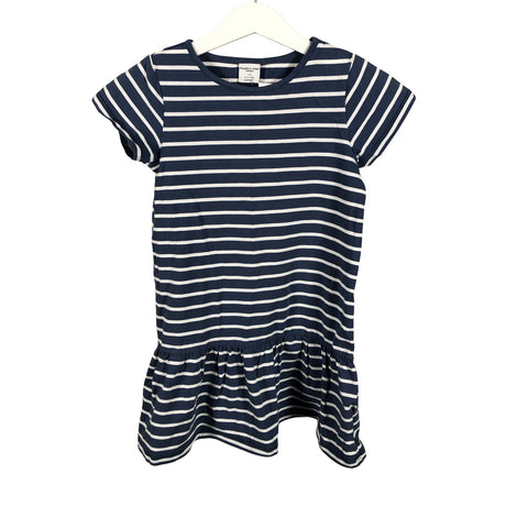 Unisex Polarn O. Pyret Maternity - Tricot dress, size 110 - 116 - Blue ()