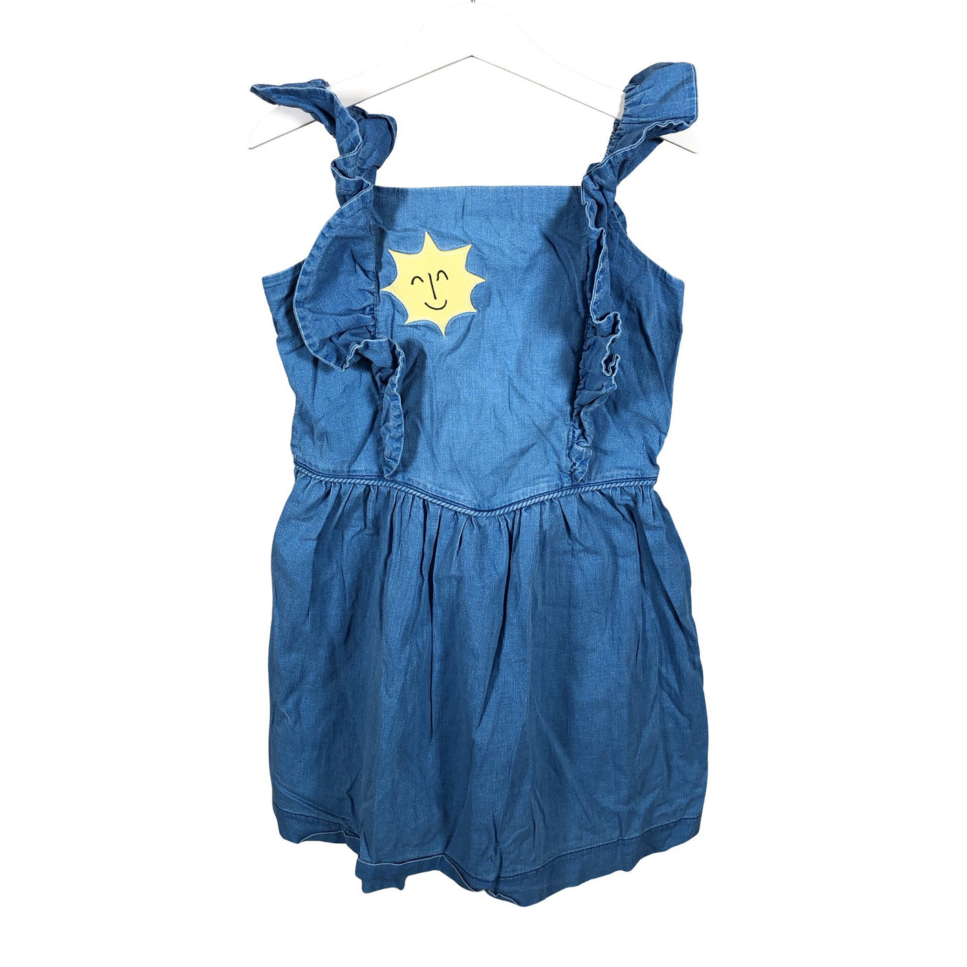 Unisex Bobo Choses - Denim dress, size 116 - 122 - Blue (2)