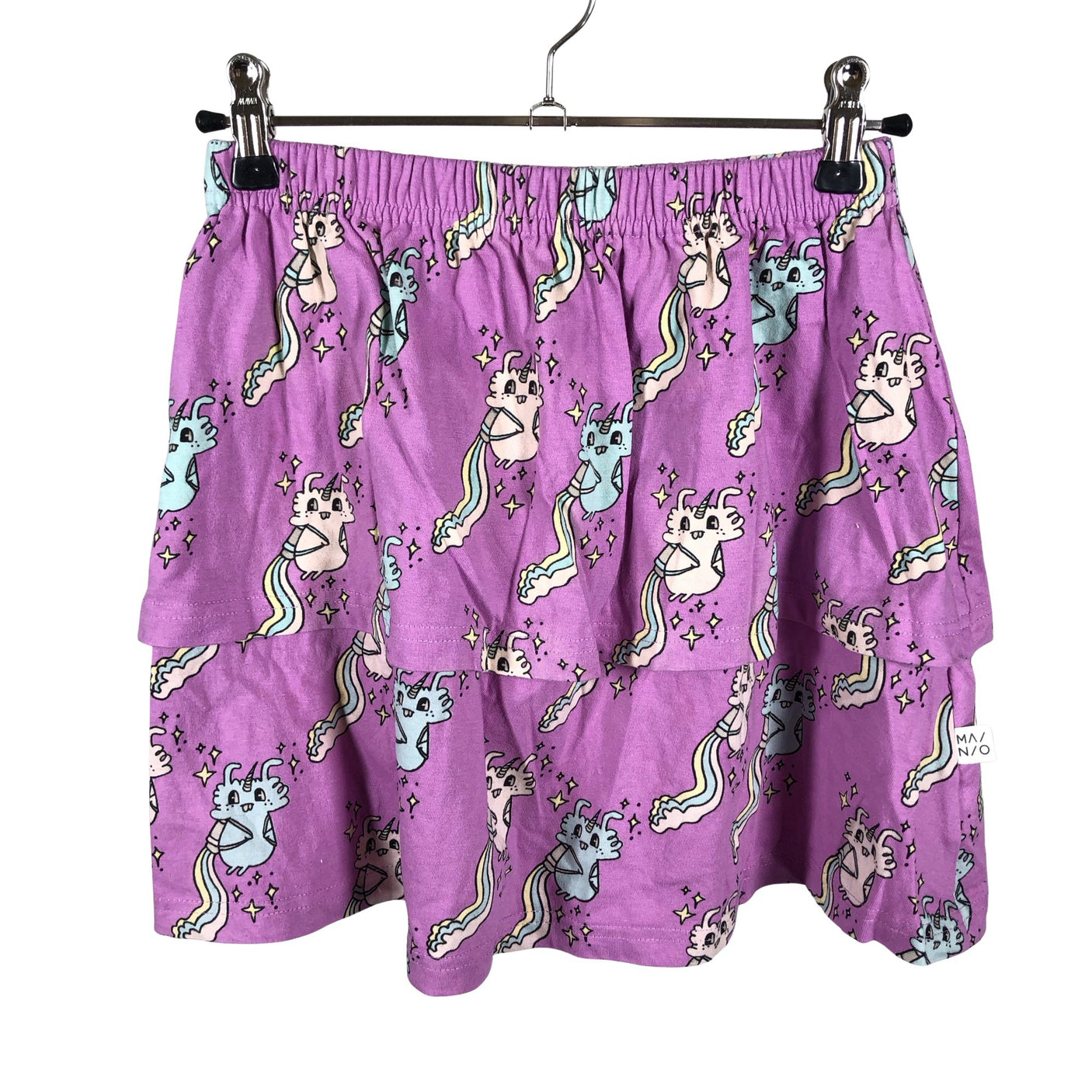 Unisex Mainio - Tricot skirt, size 122 - 128 - Violet (1)