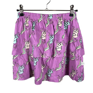 Unisex Mainio - Tricot skirt, size 122 - 128 - Violet (1)