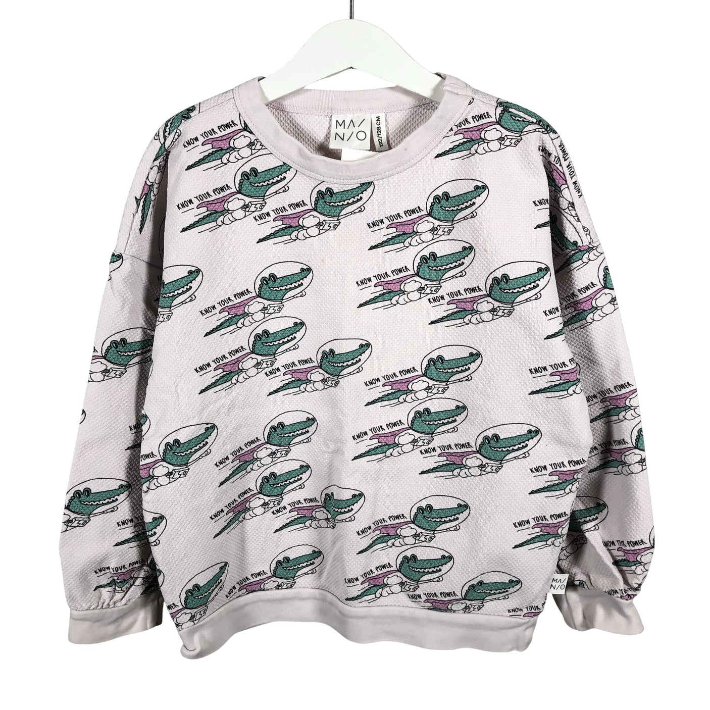 Unisex Mainio - Sweatshirt, size 122 - 128 - Light pink (2)