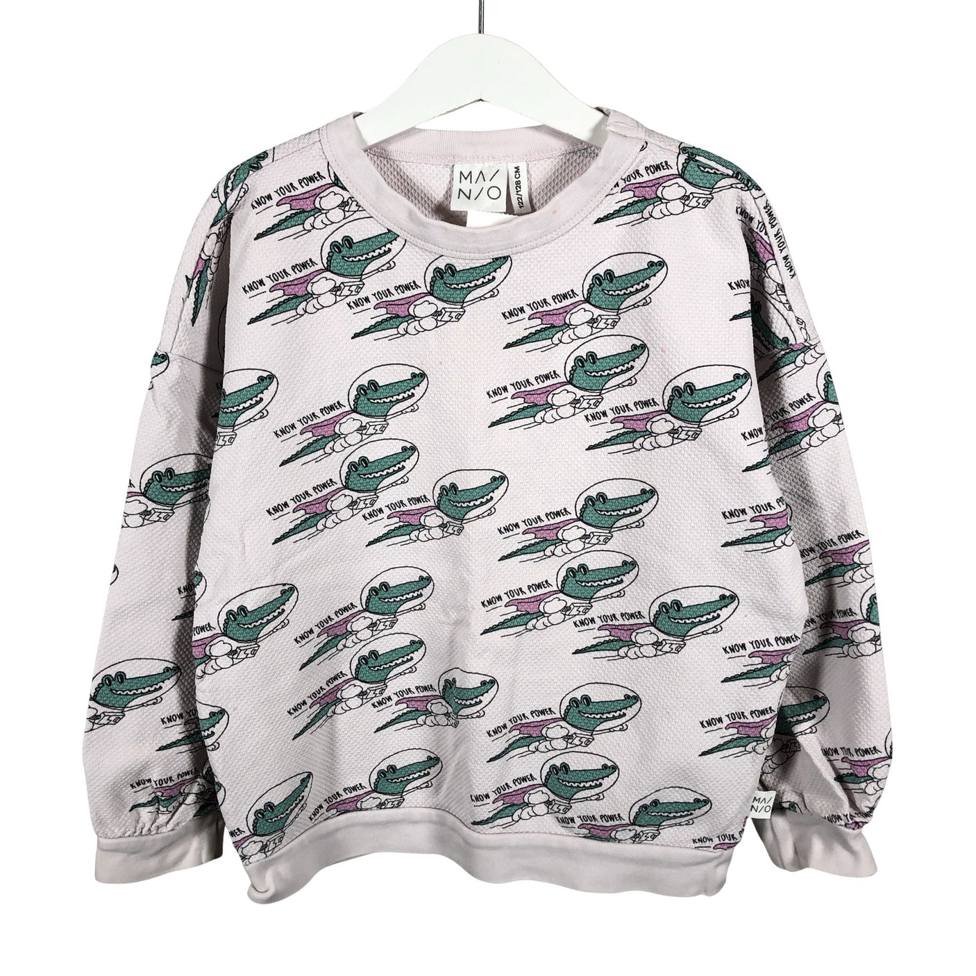 Unisex Mainio - Sweatshirt, size 122 - 128 - Light pink (1)