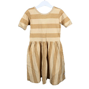 Unisex Mainio - Tricot dress, size 122 - 128 - Yellow (1)