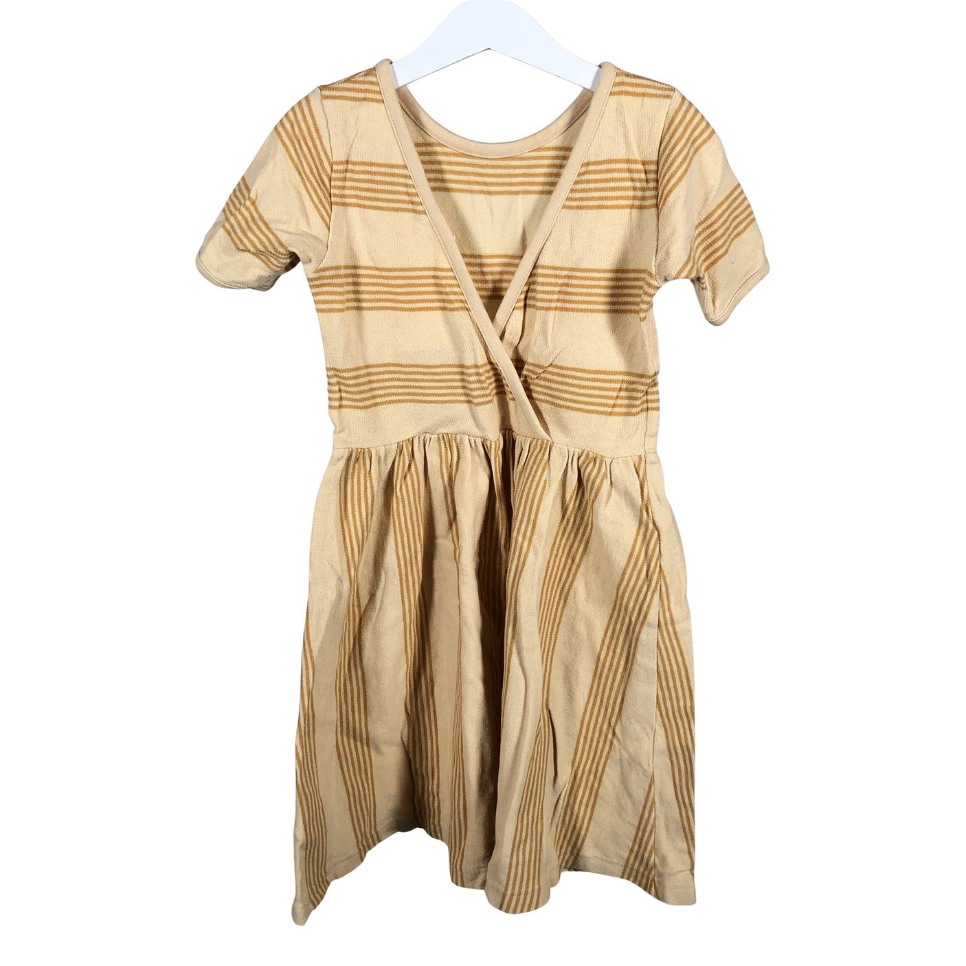Unisex Mainio - Tricot dress, size 122 - 128 - Yellow (3)