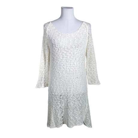 Unisex Bohemiana - Knit dress, size 38 - White ()