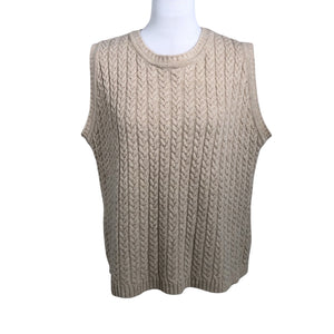 Unisex Papu - Knit vest, size 34 - Beige (1)