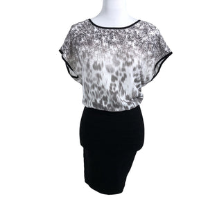 Unisex Guess - Schiffon dress, size 36 - Gray (1)