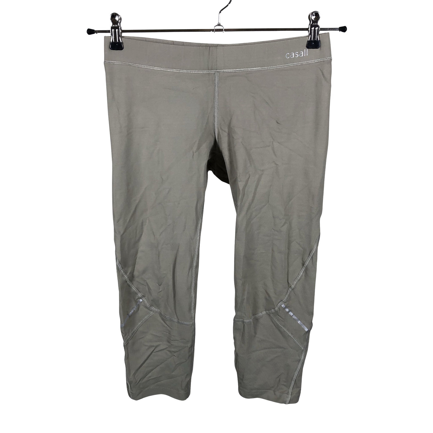Unisex Casall - Sports capri pants, size 38 - Beige (1)