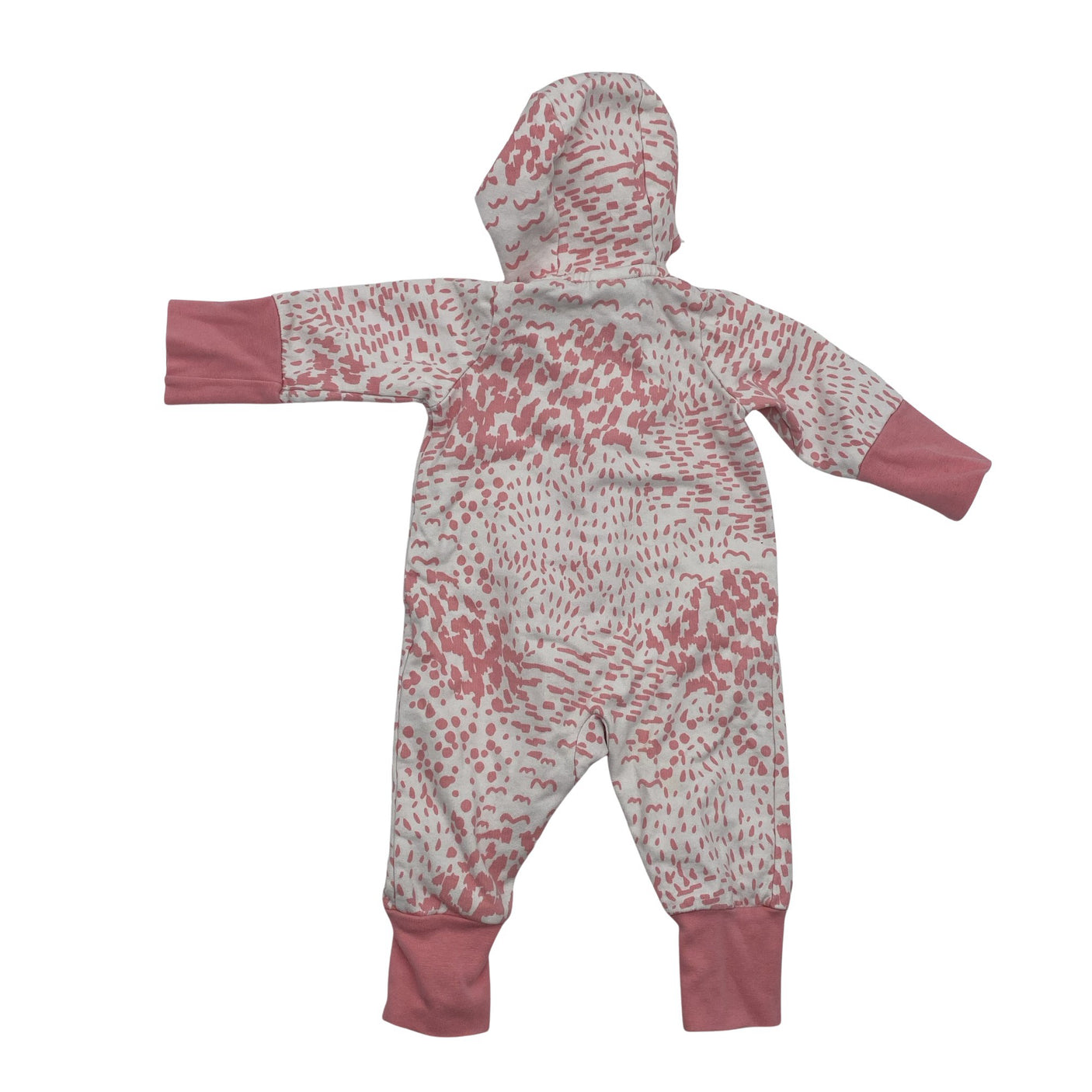 Unisex Polarn O. Pyret - Overalls, size 50 - 56 - Light pink (2)